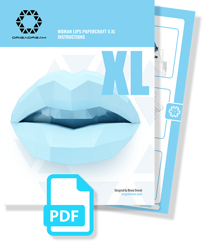 Lips Mouth Size XL Manual