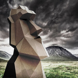 papercraft moai 02