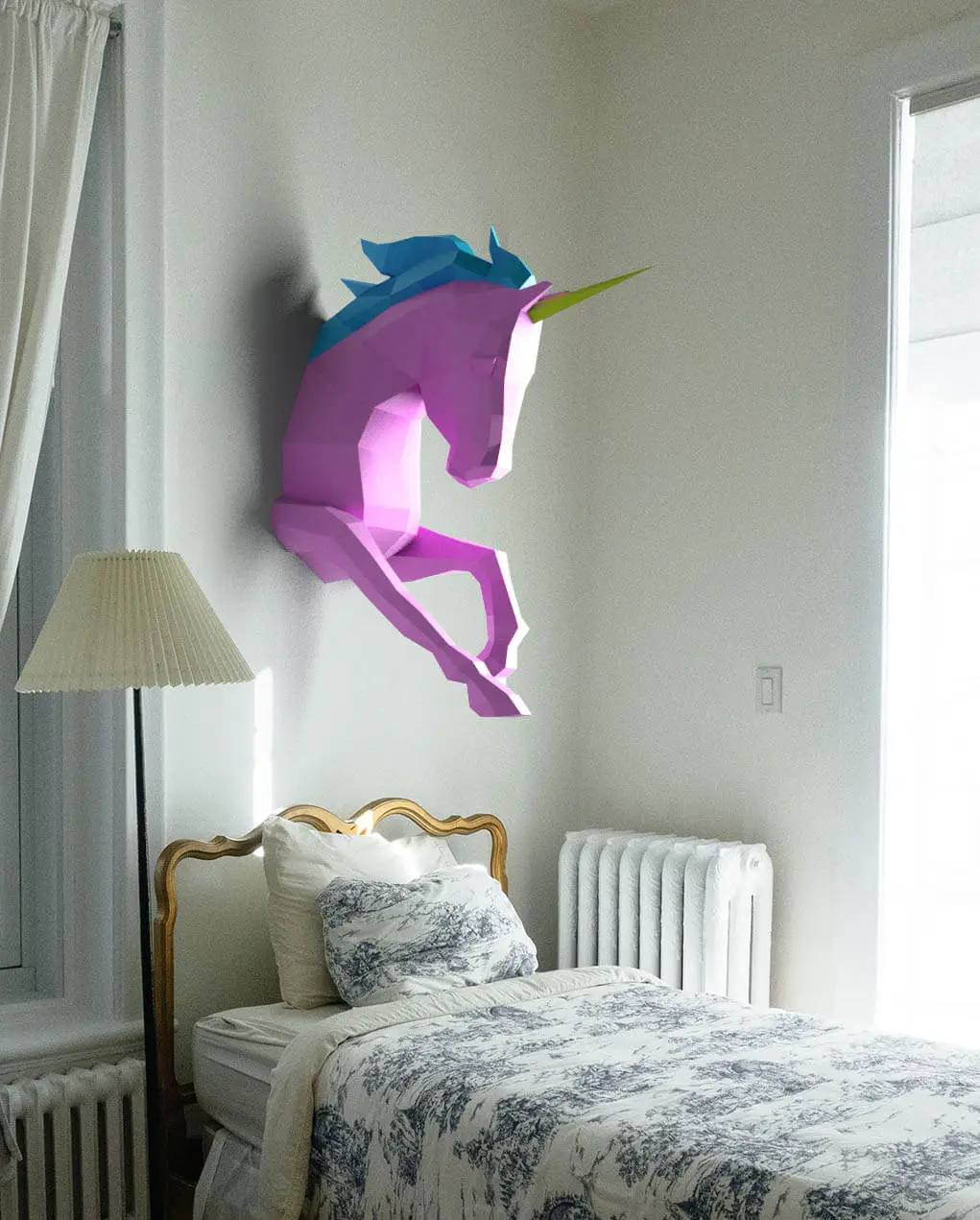 DIY-Papercraft-unicorn puzzle 3D licorne