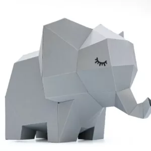 papercraft éléphanteau