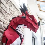 papercraft 3D dragon