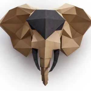 origami 3D elephant