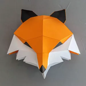 Papercraft Renard