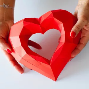 bricolage papier coeur