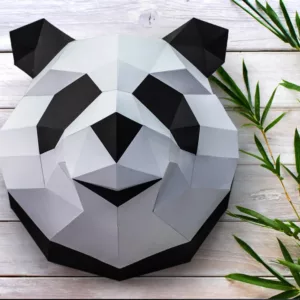 puzzle 3D panda
