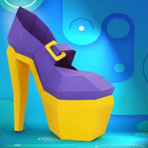 papercraft chaussure