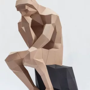 papercraft penseur rodin