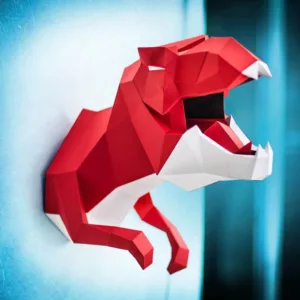 papercraft t-rex