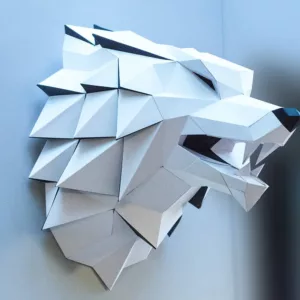 papercraft-loup